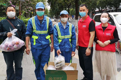 天河社工提倡“暖心午餐”，，3天免费送了5000多份