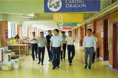 江苏丹阳市向导一行莅临emc易倍体育教育集团开展调研考察事情