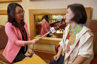 贺惠芬委员：民办教育施展着四梁八柱的支柱作用