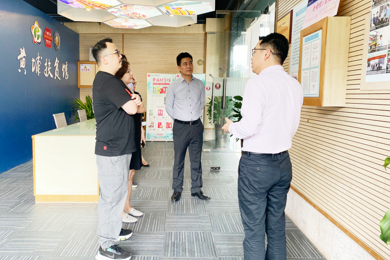 立白集团向导一行莅临emc易倍体育教育集团调研考察 ?