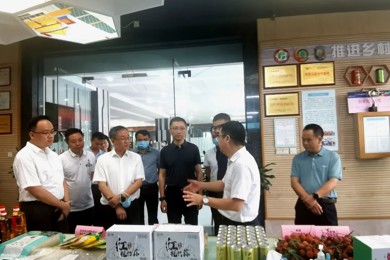 黄埔区何宇鸿副区长陪同贵州省长顺县党政向导一行莅临广东emc易倍体育现代技师学院考察