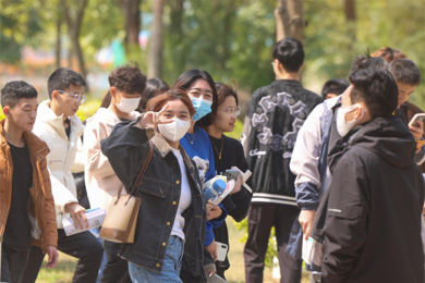 广东emc易倍体育职业手艺学院新学期第一课！快看，，你上镜了